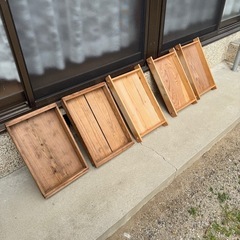 木製トレイの画像