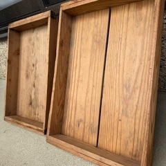 木製トレイの画像