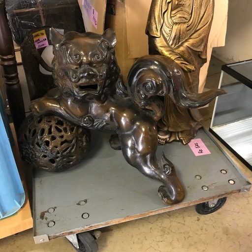 唐獅子 置き物