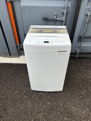 話し中Haier 2023年製　洗濯機 5.5キロ