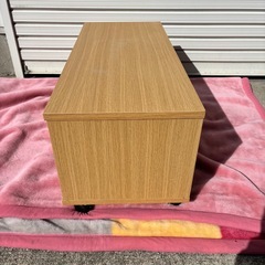 ニトリ ローボード テレビ台  キャスター付きの画像