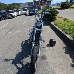 ハーレー　ハンドルの画像