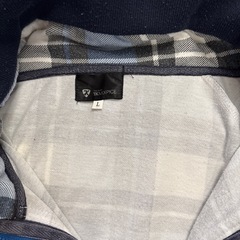 TKM IXPICE チェック柄 パーカー Lサイズの画像