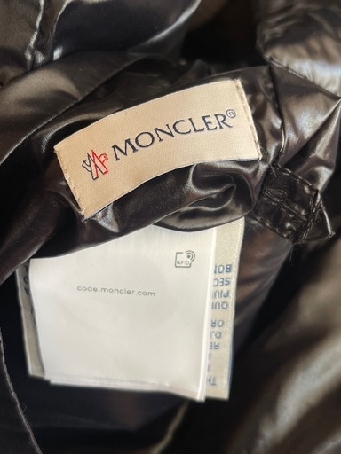 鑑定済み正規品 MONCLER×Fragment モンクレール フラグメント ダブルネームダウンマフラー GENIUS ジーニアス 藤原ヒロシ