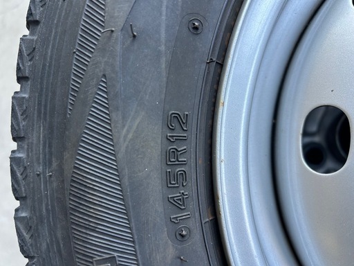 ハイゼットカーゴ s321vスタッドレスタイヤホイールセット