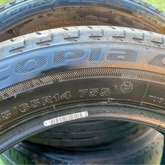 【無料】ブリヂストン　ECOPIA　155/65R14 の画像