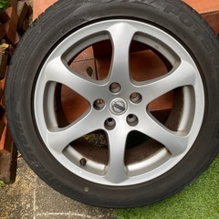 日産純正アルミホイールの画像