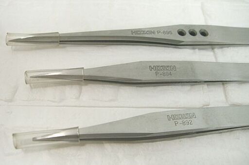 HOZAN ピンセット 9本セット P-881/882/891/892/894/894-T/895/899/87 ハンドツール ホーザン 工具 札幌市 白石店