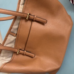 MICHAEL KORS ブラウン トートバッグの画像