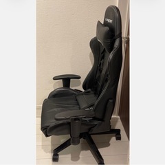 GTRACING ゲーミングチェア GT002 ブラック の画像