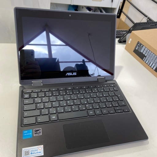 【ドリーム池田店】◎ジモティー割対象品◎ASUS chromebook CR1100FK 2023年製 01087