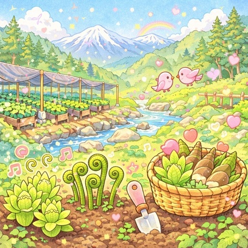 山菜栽培用の土地を借りたい