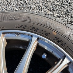 タンク ルーミー スタッドレスタイヤ  ホイール付き 165/65R14 PCD100 4穴 の画像