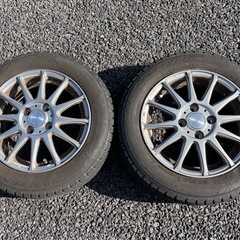 タンク ルーミー スタッドレスタイヤ  ホイール付き 165/65R14 PCD100 4穴 の画像