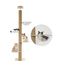 キャットタワー ２種の画像