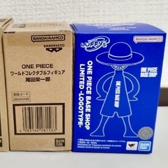 ワンピース　フィギュア  尾田栄一郎　ルフィ　ONE PIECE BASE SHOPの画像