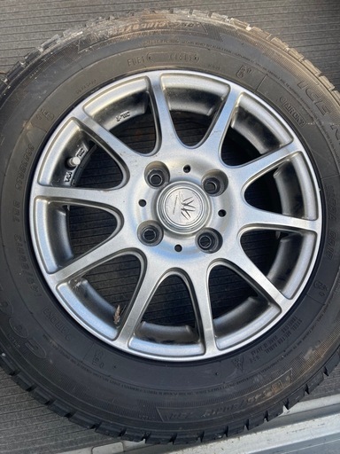 軽四ホイール145\80\R13スタッドレス付き