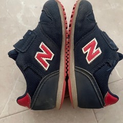 子供スニーカー　ニューバランス　15センチの画像