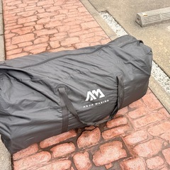 【エア漏れ無】AQUA MARINA(アクアマリーナ) ゴムボート DELUXE300 ウッドフロア 2馬力用 予備検査なしの画像