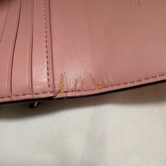 【お話中】COACH ミニ財布　ピンクの画像