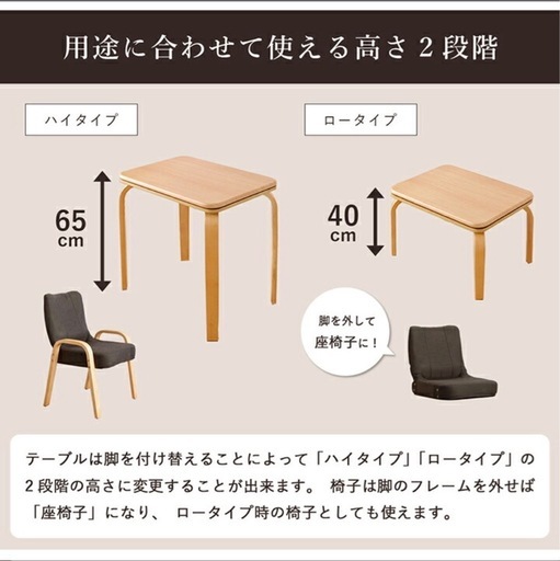パーソナルこたつ　こたつ　1人用
