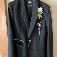 女の子 フォーマルジャケット 黒 160サイズ（卒業式・発表会）の画像