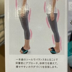 体幹トレーニングサンダル1足の画像