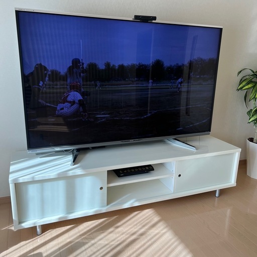 テレビ台ボード ホワイト