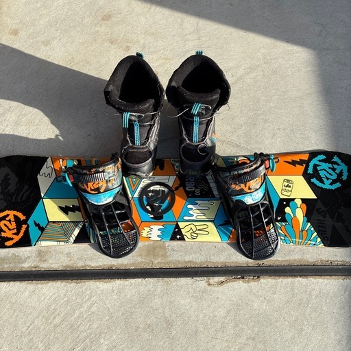 子供用 k2 mini TURBO 100 ビン ブーツ3点セット (たつや) 大神宮下の