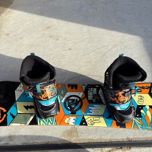 子供用 k2 mini TURBO 100 ビン ブーツ3点セット (たつや) 大神宮下の