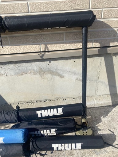 THULE（スーリー）サーフボード／SUP用 キャリアパッド・バー セット 中古
