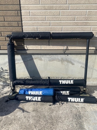 THULE（スーリー）サーフボード／SUP用 キャリアパッド・バー セット 中古