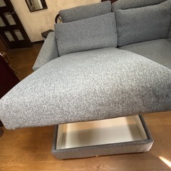 IKEA VIMLE ヴィムレ 3人掛けソファ, 寝椅子付き/グンナレド ミディアムグレー   の画像