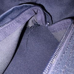 無印　リュックの画像