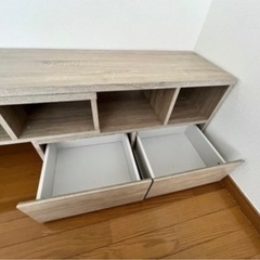 木目テレビ台の画像