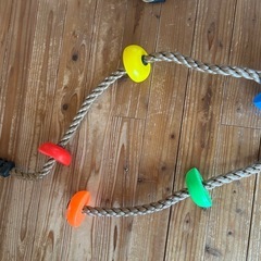 室内ブランコ、上り棒　3店セット　アスレチックの画像