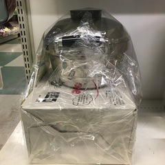 ジャングルジャングル貝塚店　グランデ　鍋　ふきこぼれしない鍋　24cm 両手鍋　日本製　差し水不要　銀　鉄製　蓋付き　未使用　貝塚市二色浜の画像