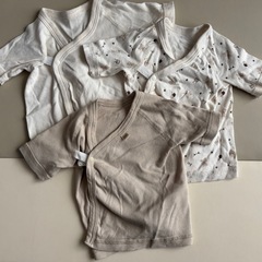 ベビー服肌着10枚セット、2wayオール4枚セットの画像