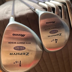 ミズノ　ゴルフレディースクラブハーフの画像