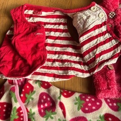 女の子　80 90 防寒まとめ売りの画像