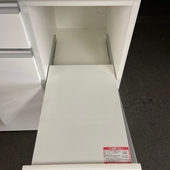 【ドリーム池田店】◎ジモティー割対象品◎ニトリ レンジ台 ホワイト 42864の画像