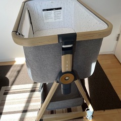 HZDMJ   折り畳みベビーベッド　キャスター付きの画像