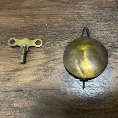 振り子時計 八角形尾長(メンテナンス済み)の画像