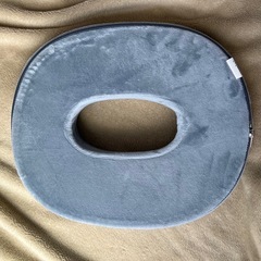 円座クッション【グレー色】の画像