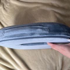 円座クッション【グレー色】の画像