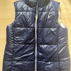 Poloのリバーシブルダウンベスト　140cmの画像