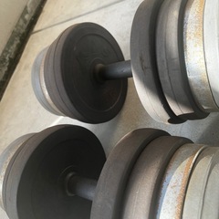 ダンベル　　約18kg✖️2の画像