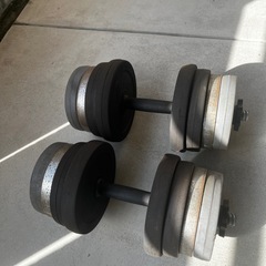 ダンベル　　約18kg✖️2の画像