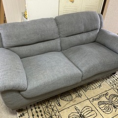 2.5人がけソファ　グレーの画像