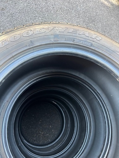 225/55R17, グッドイヤータイヤ,2017年,4本